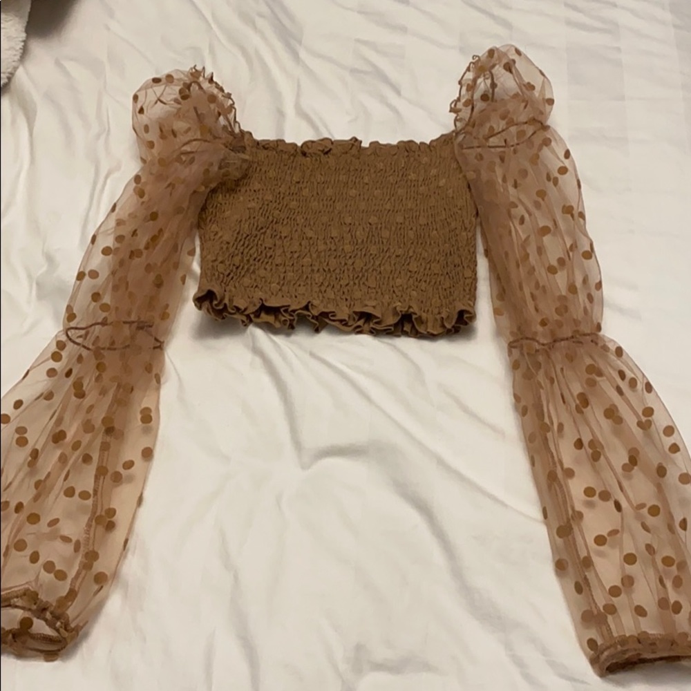 Long sleeve going out top
